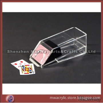 Blackjack acrylic card dealling box
